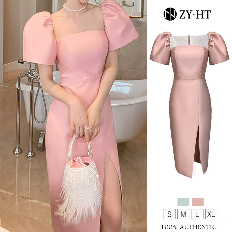 Prom Graduation Dress Lazada Cocktail Dress Korean Long Dress White Dress  For Woman Casual Dress Plus