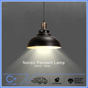 Nordic Iron Chandelier for Modern Living Room Ceiling Lights