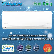 Daikin 1.0hp Inverter Aircon - D-Smart Series