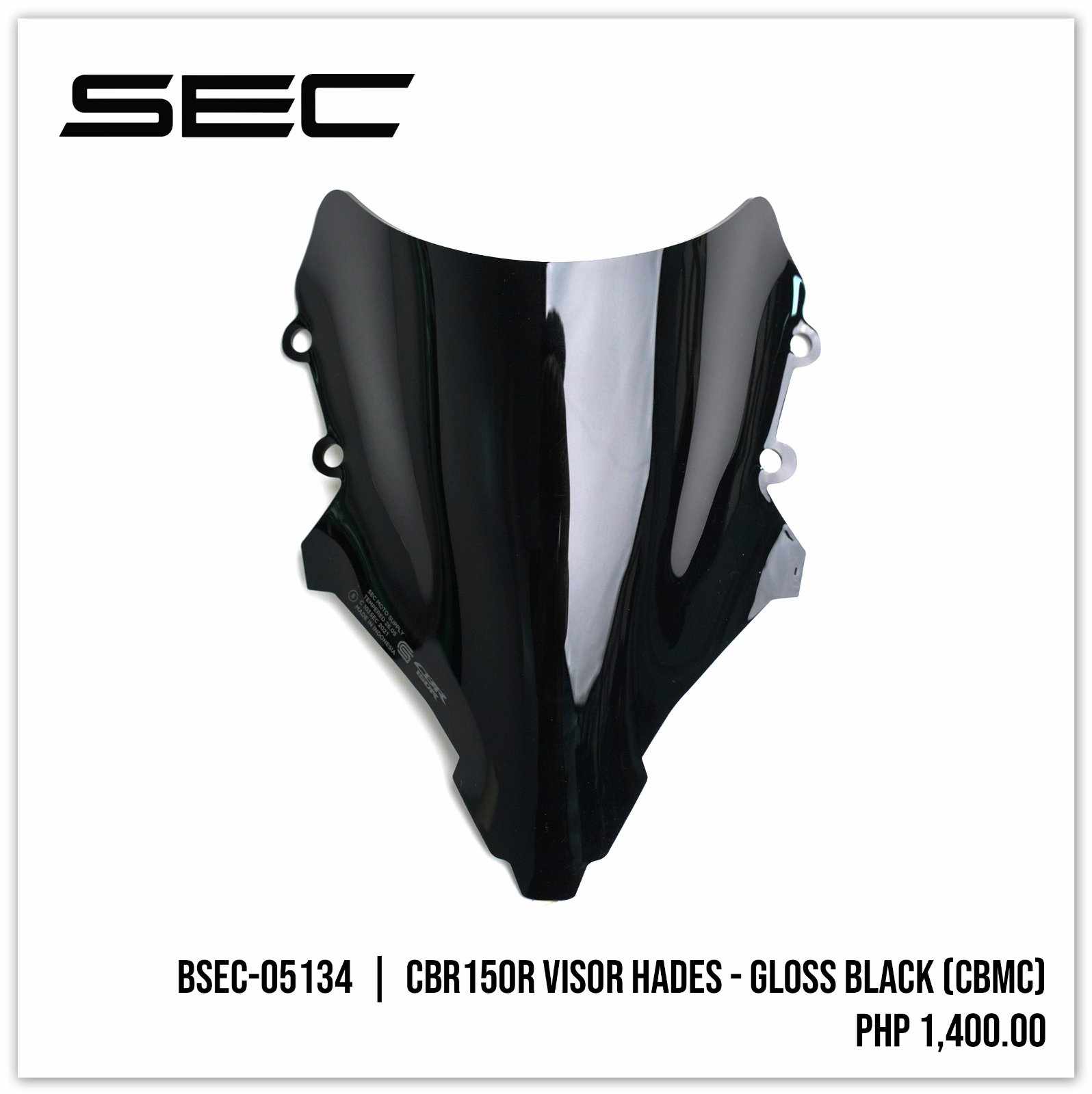 Honda cbr deals 150 visor price