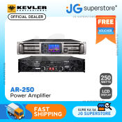 KEVLER Professional Power Amplifier with LCD Display, High-Current Transformer