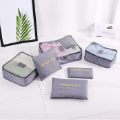 Travel Luggage Organizer Set - 6Pcs Packing Cube Pouch (Brand: N/A)