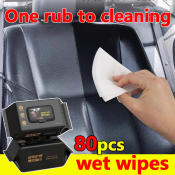 Leather Care Wet Towel - Deep Cleaning and Refurbishment