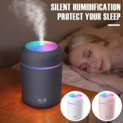 RGB LED Air Humidifier Purifier with Essential Oil Diffuser