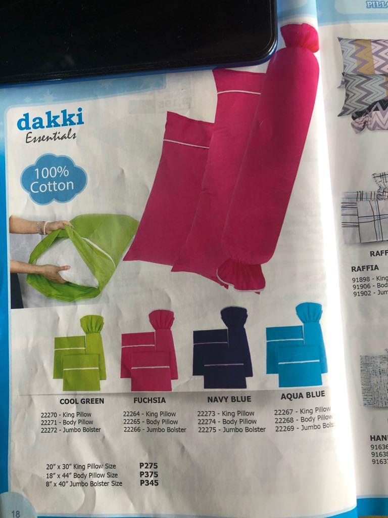 Dakki Pillow Case Case 18x44 Body Pillow Case Lazada Ph