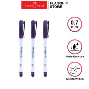 Faber-Castell LV7 Ballpen Black 3PCS