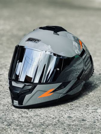 Sec Universe Modular Dual Visor Helmet with Free Extra Clear Visor