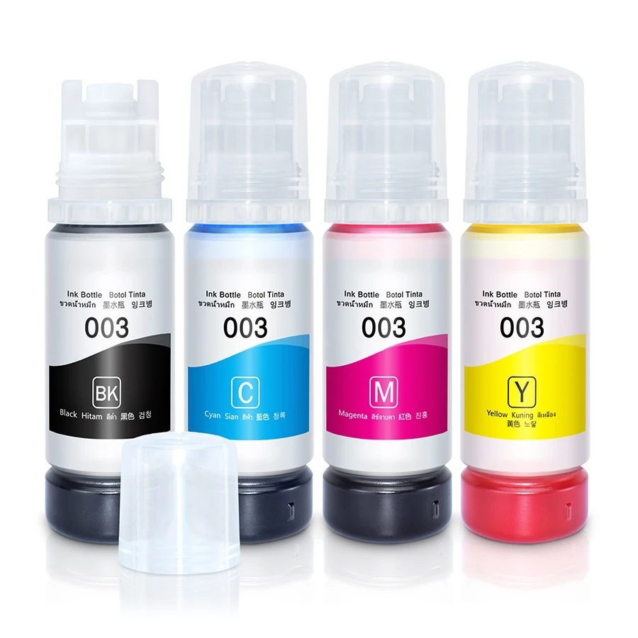 Premium 003 Epson Ink Refill Epson 003 Black Compatible For Epson 3110 Ink L3150 Ink 70ML Presyo 49 Piso*Libreng Shipping