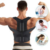 Adjustable Posture Corrector for Men - Back Support by OEM