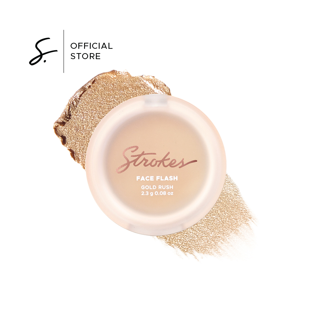 Discount on Strokes Beauty Lab  shoes - SKU: Strokes Face Flash in Gold Rush [ Cream Highlighter ]