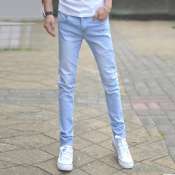 Harper Denim Fade Blue Stretchable Men's Pants - High Quality