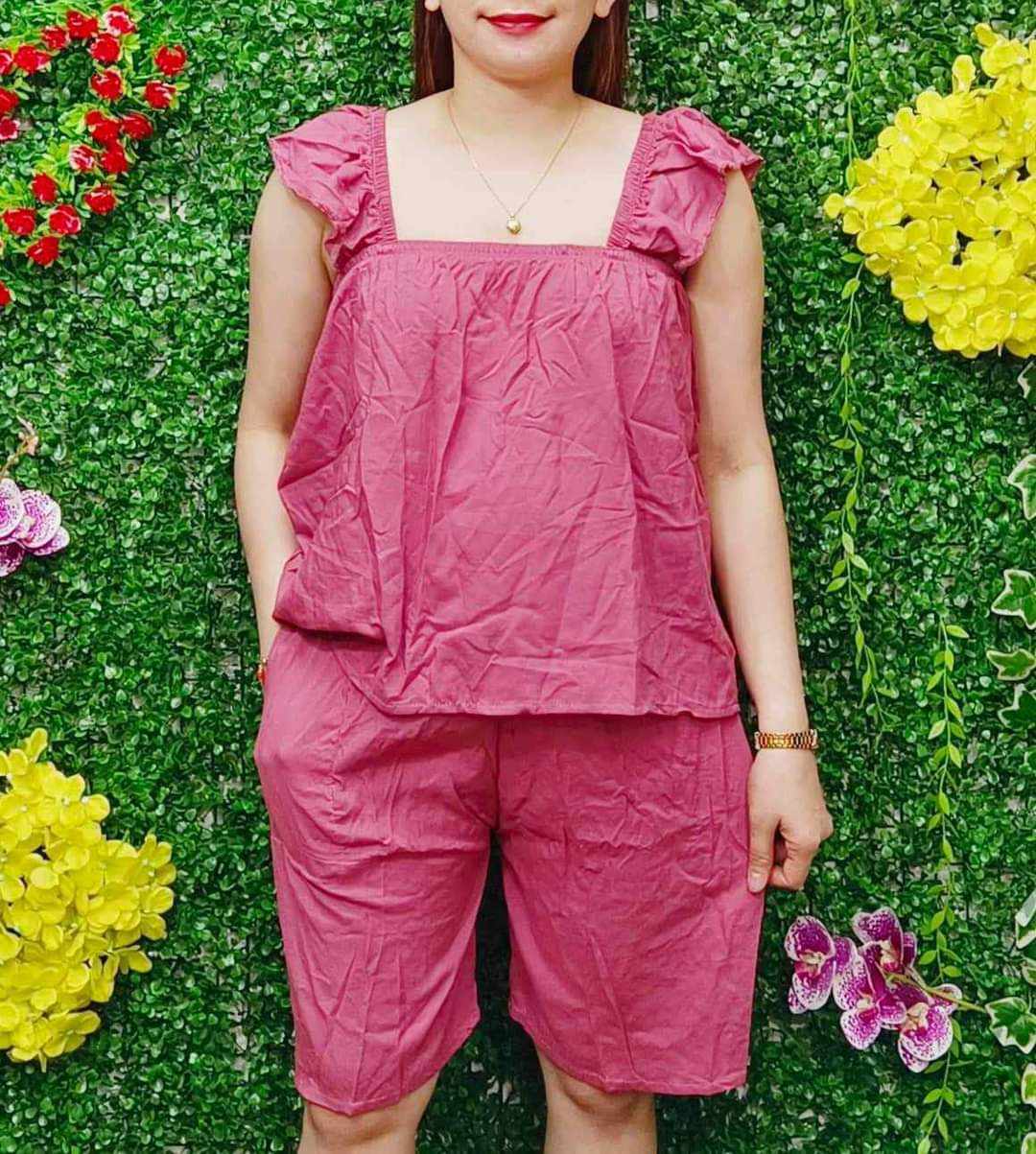 CHALLIS PLAIN TERNO RAFFLES SHORT UP TO 3XL - Image 2