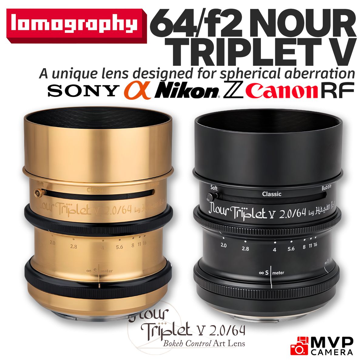 ☆極美品☆ NOUR TRIPLET V 64mm F2.0 RF CANON Nour Triplet 64mm