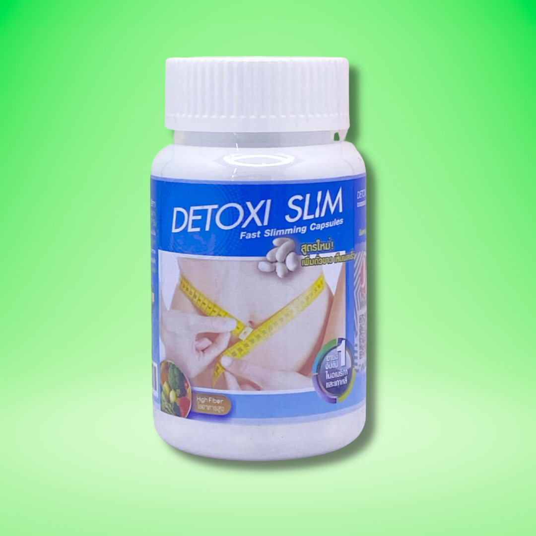 Detox Slim From Thailand Original Detoxi Slim Diet Capsules With