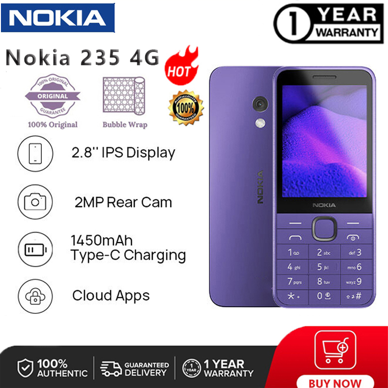 Numchai Original Brandnew N235 4g wifi 2024 Version Dual SlM keypad phone 2.8inches Basic phone COD Presyo 2,199 Piso*Libreng Shipping