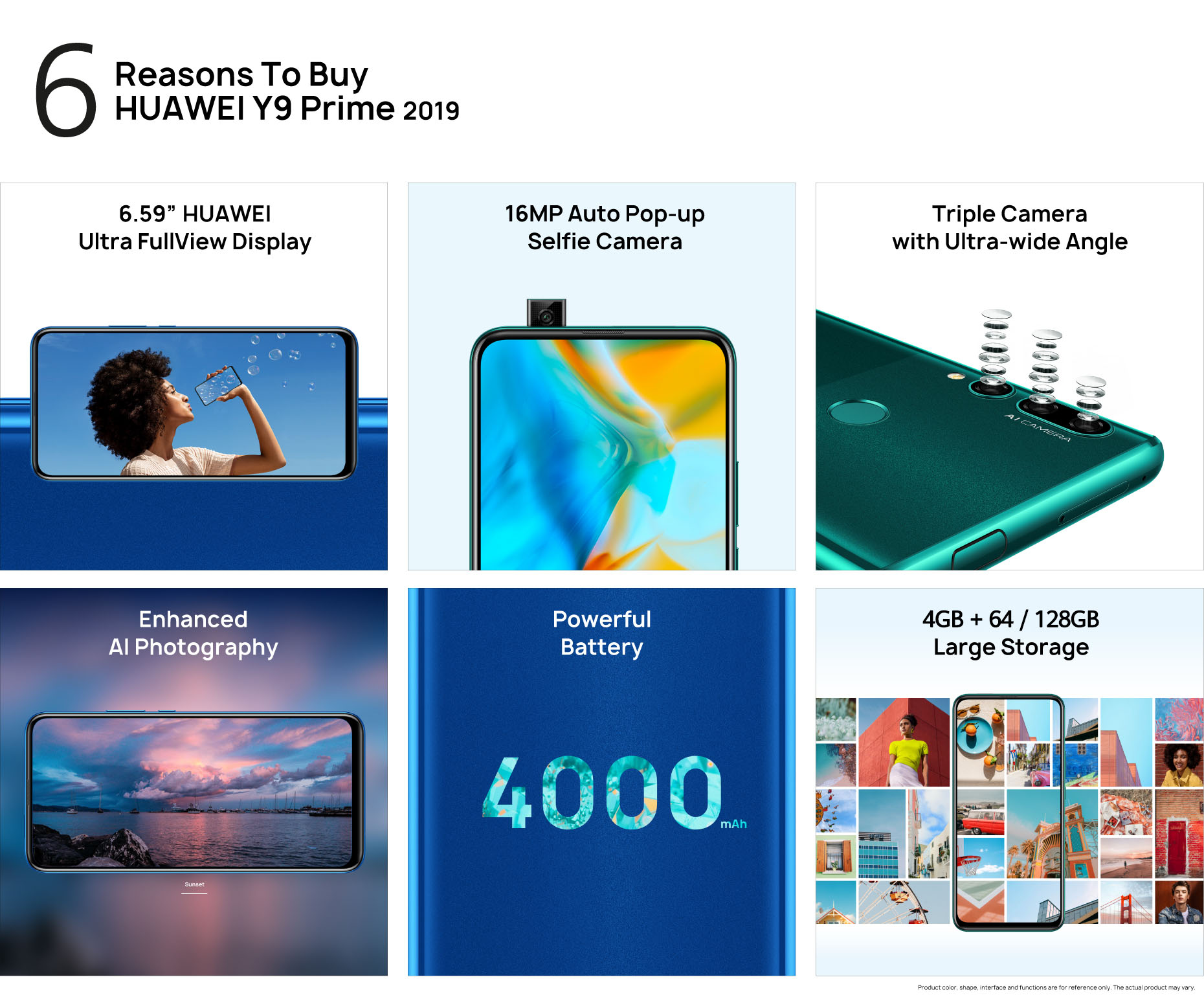 huawei y9 prime 2019 storage