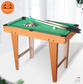 Home Depots 27" Mini Billiard Table for Kids with Tall Feet