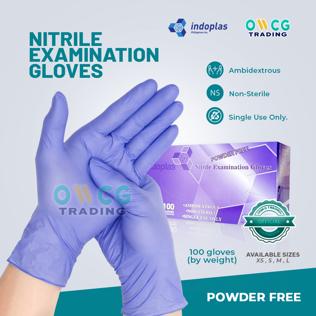 Nitrile Examination Indoplas Nitrile Gloves Manufacturer Intco