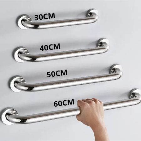 Stainless Steel Grab Bar & Towel Rack - Bath Safety