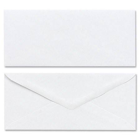 Long/Short White Mail Envelope 50 pcs in a pack