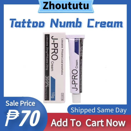Fast-acting Tattoo Numbing Cream with 39.9% Anesthetic
