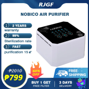 Nobico Air Purifier with 4-Stage Filter and Negative Ion