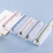 Transparent Mesh Pencil Case - Large Capacity Storage Bag