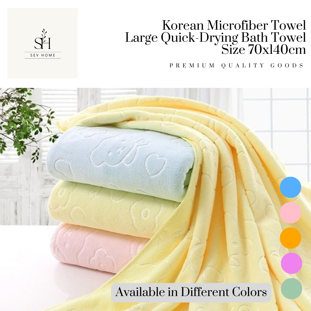 70x140CM Microfiber Towels Large Quick Dry Bath Towel for Spa