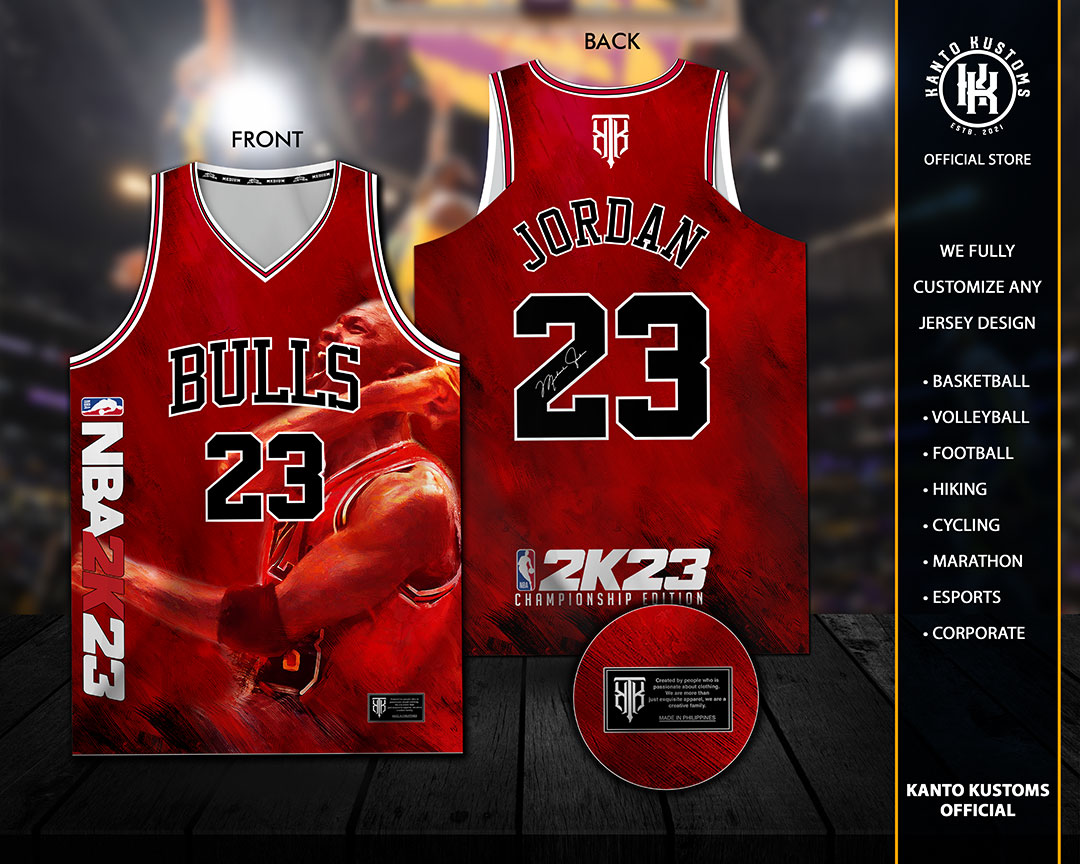 NBA 2K23 Michael Jordan 23 Championship Edition Cover Poster Canvas -  Kaiteez