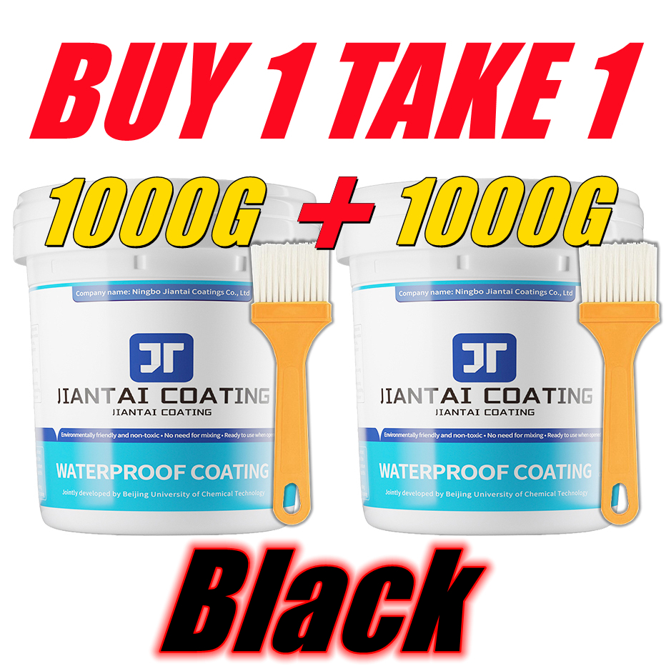 🔥BUY 1 TAKE 1🔥2000G/600G Super Waterproof Glue Sealant,Transparent Water proof Glue,waterproof glue transparent,sealant waterproof roof leak,Invisible Adhesive Repair roof, wall cracks, leaks, suitable for all kinds of walls,Waterproof transparent glue - Image 4