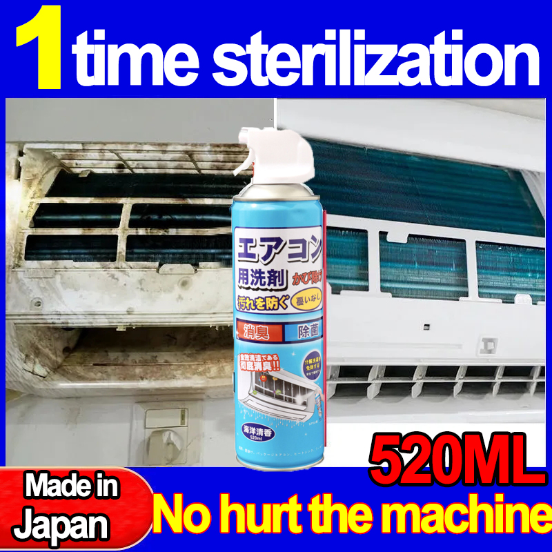 520ML Aircon Cleaner Spray Foam - Made in Japan