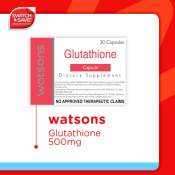 Watsons Glutathione & Milk Thistle Capsules with Alpha Lipoic Acid