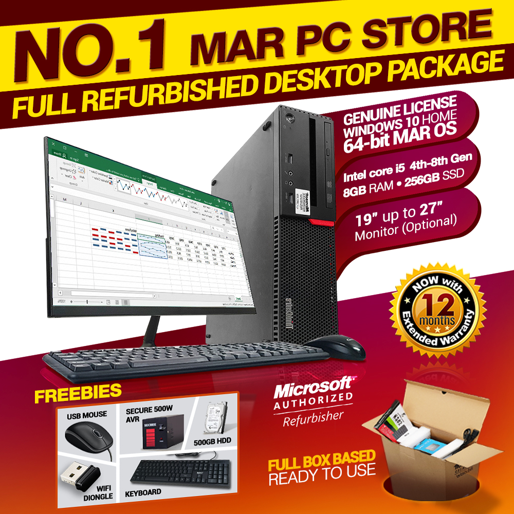 MAR Refurbished Desktop Set ...