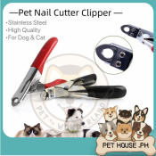 Pet House Stainless Steel Nail Clipper for Cats and Dogs