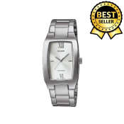 Casio Women's Automatic Stainless Steel White Dial Watch