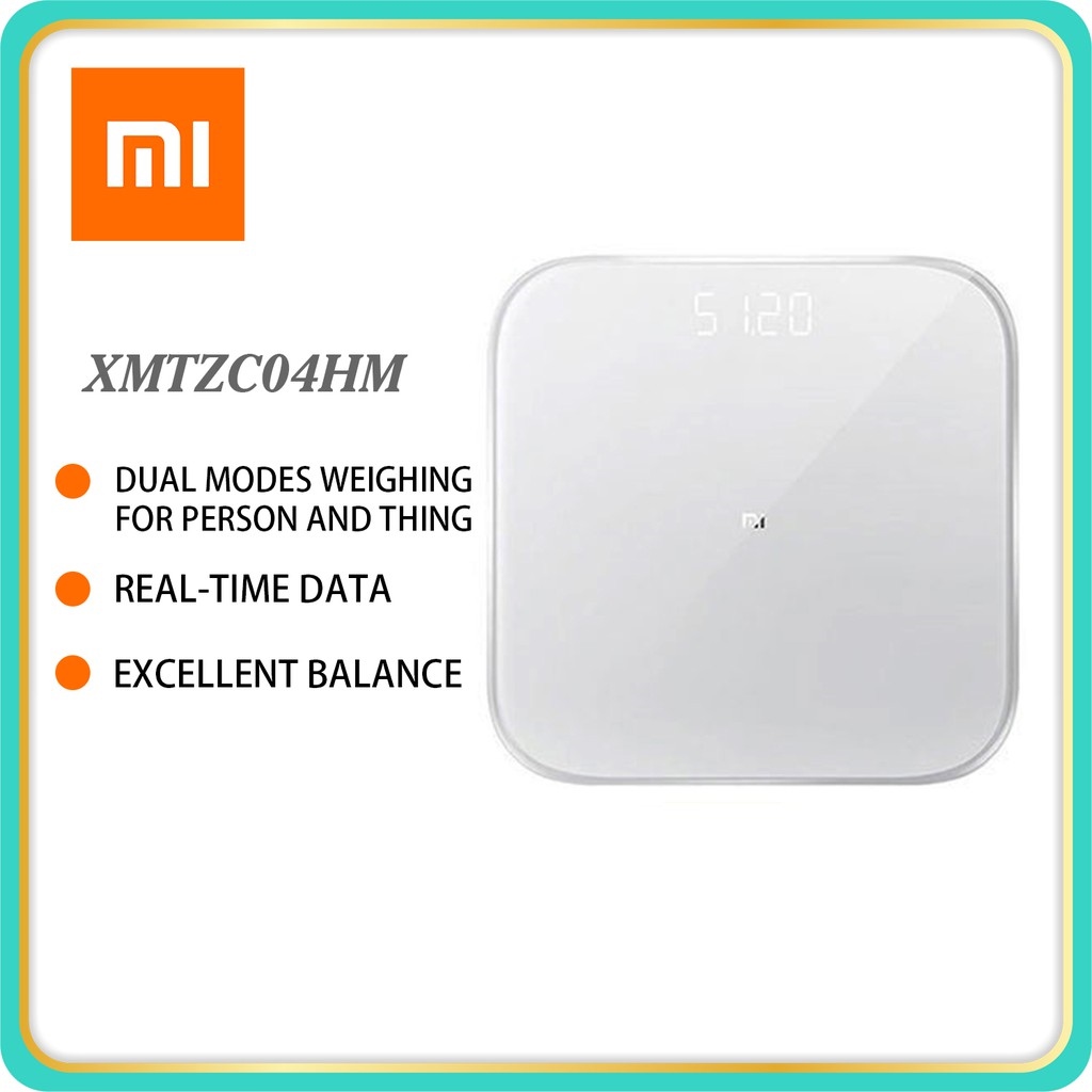 Original Xiaomi Mijia Scale 2 Bluetooth 5.0 Smart Weighing Scale