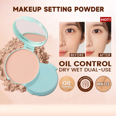 Oil Control Waterproof Pressed Powder by 