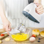 JL Scarlet 7-Speed Hand Mixer for Baking and Mixing