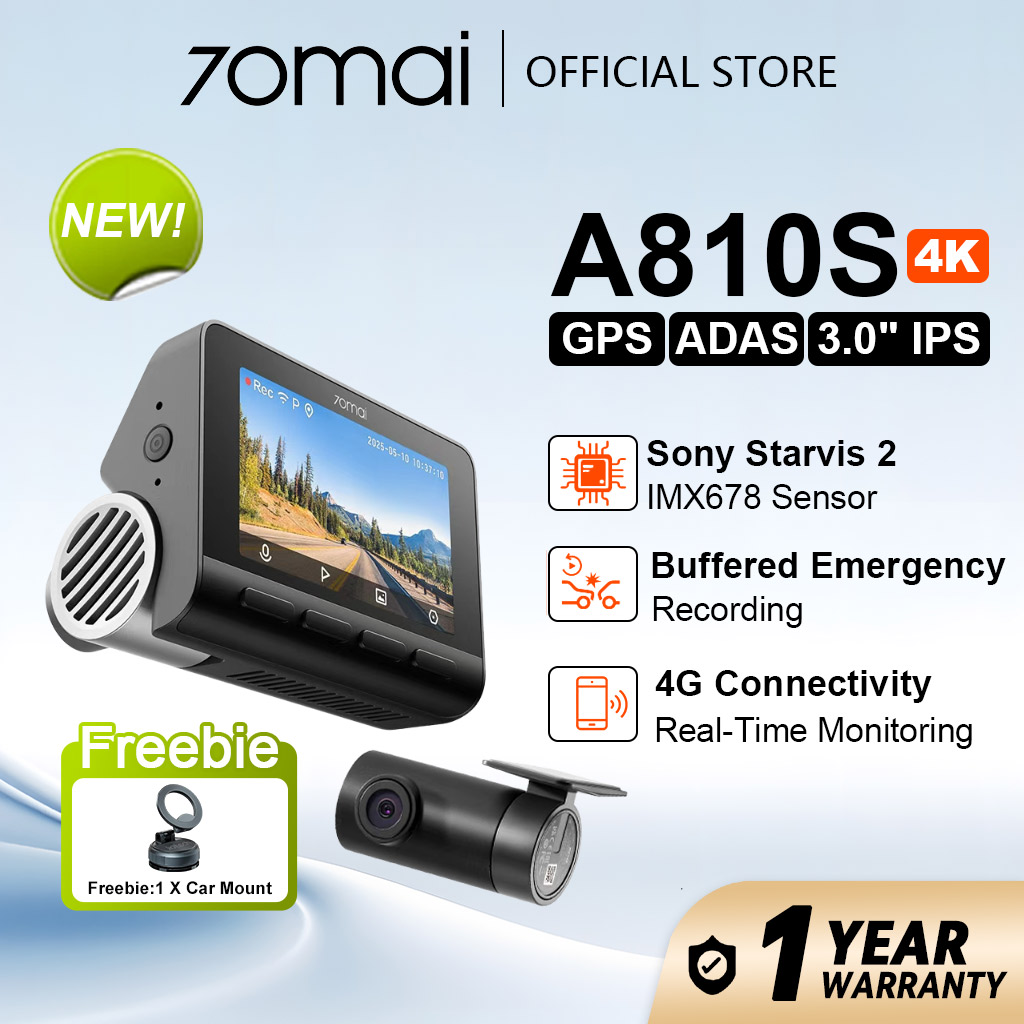 70mai Dashcam A810S