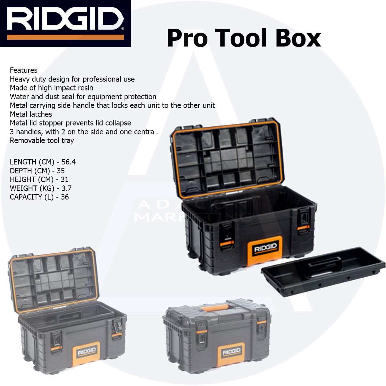 Buy Ridgid Tool Box online