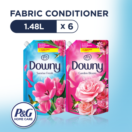 Downy Sunrise Fresh Garden Bloom Fabric Conditioner Refill - 1.48L