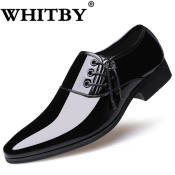 WHITBY COD Men's Classic Formal Leather Shoes - 3 Days Delivery