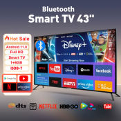 Expose 4K Bluetooth Smart TV 32/43/50 inch Android 12.0 Tv Digital Led Tv Flat screen Full HD Television