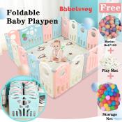 Babelovey Baby Playpen Fence for Infant Safety, Indoor Use