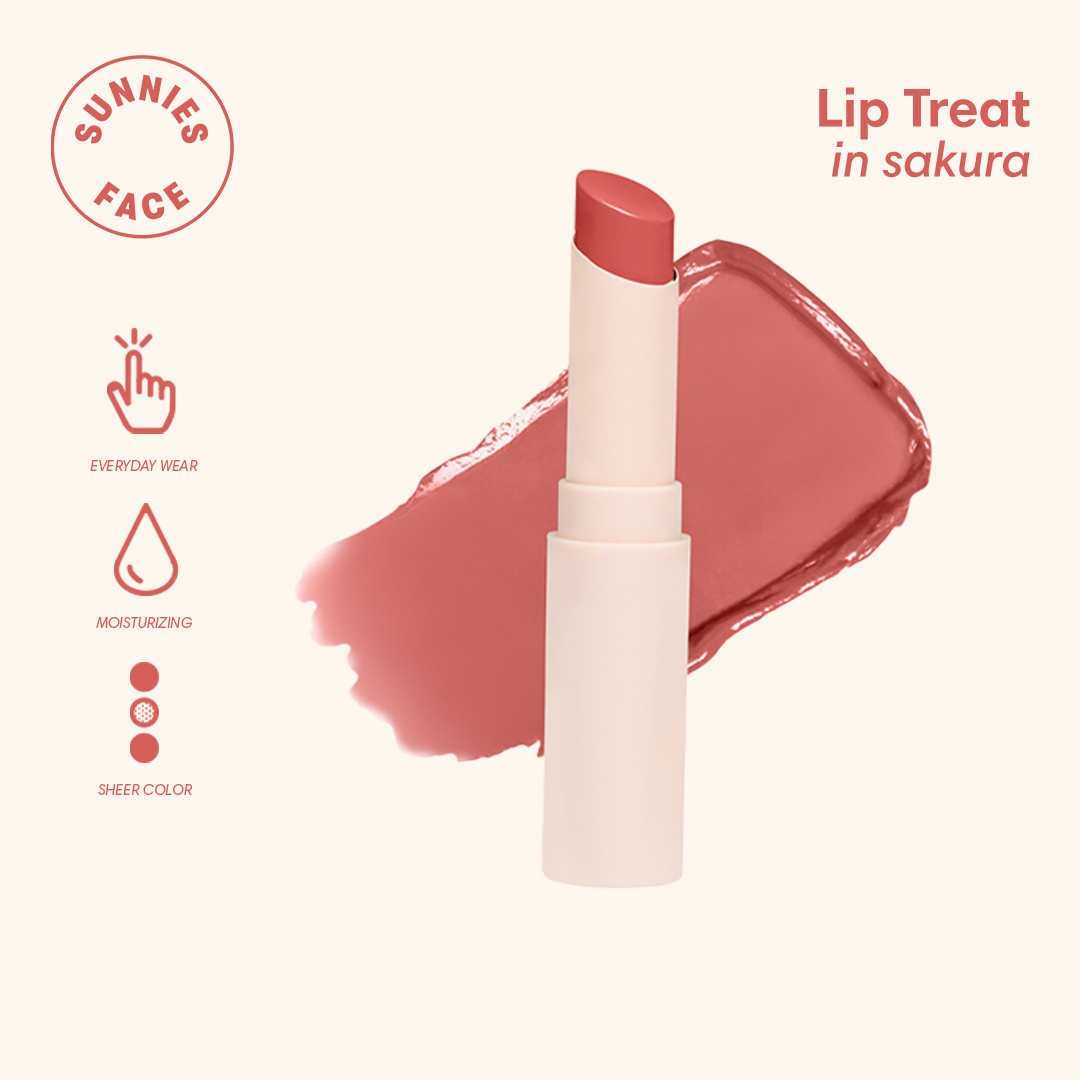 Discount on Sunnies Face  shoes - SKU: Sunnies Face Lip Treat [Moisturizing Tinted Lip Balm] (Sakura)