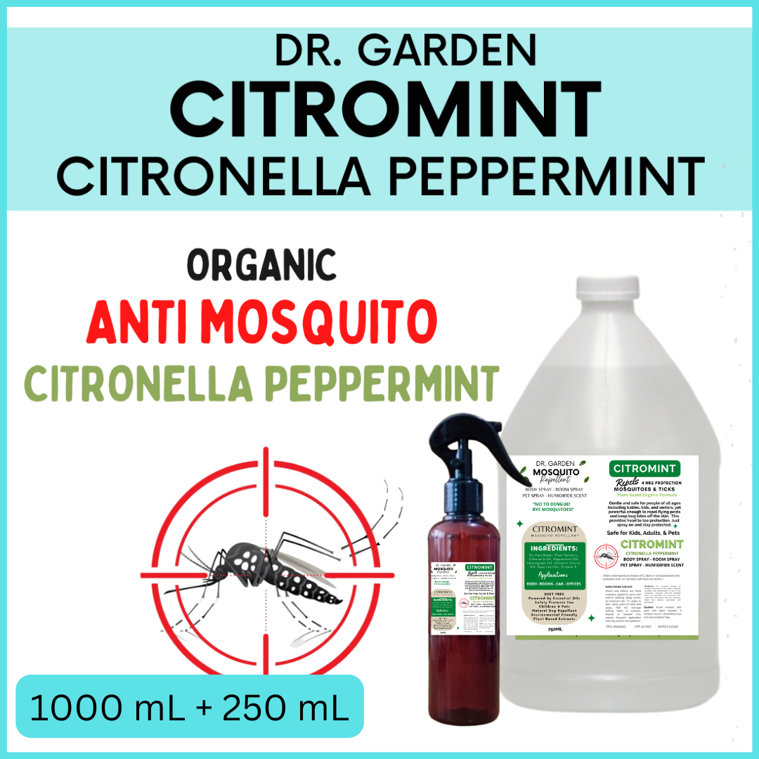 Dr Garden CITROMINT (Citronella & Peppermint) Mosquito Repellant, Citronella Anti Mosquito, Insect Repellent, Citronella, Mosquito Repellant Citronella, Insects And Mosquitos Killer Spray, Anti Mosquito, Mosquito Spray, Insect Spray,