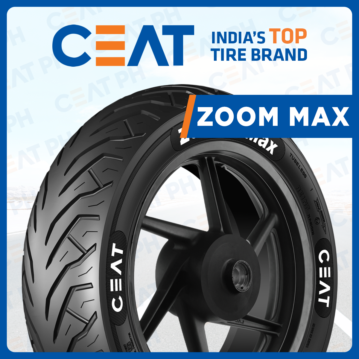 Zoom Rad Yamaha Fz Back Tyre Price Ceat 120/70-14 55P TL CEAT ZOOM