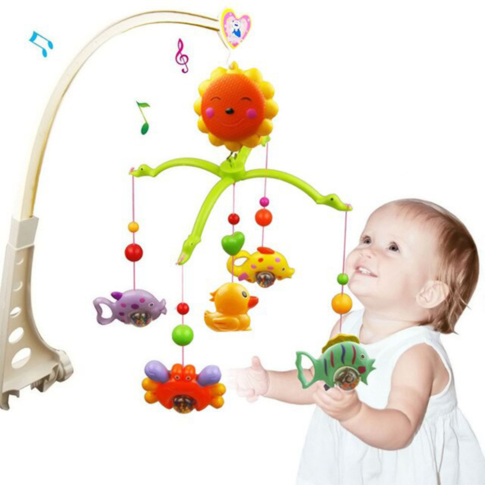 Baby bed hot sale hanging toys