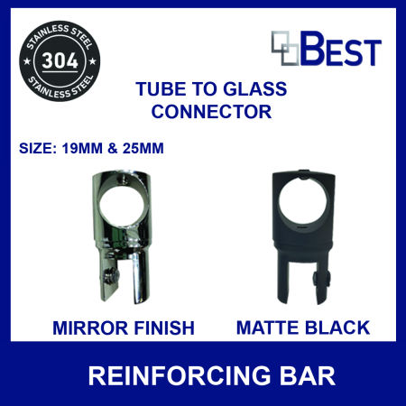 Tube Shower Brass Reinforcing Bar Glass Connector