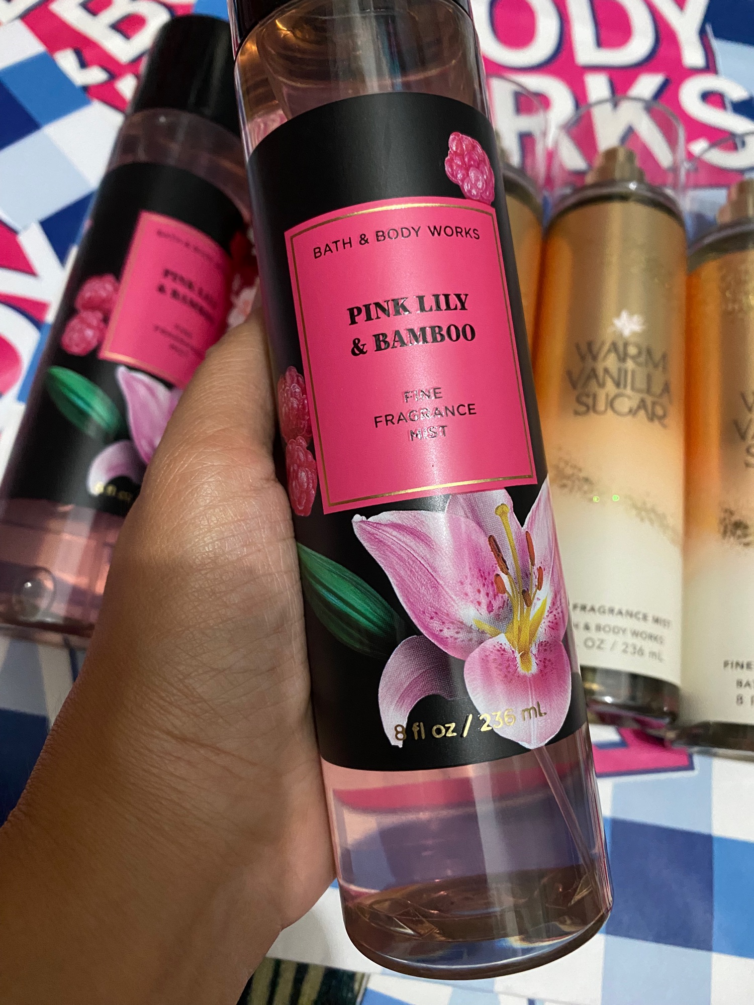 Pink lily best sale & bamboo